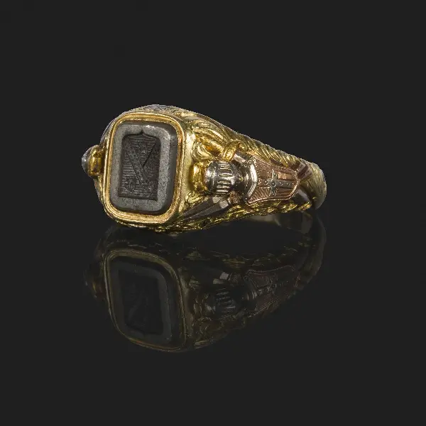 Rare bague chevalière